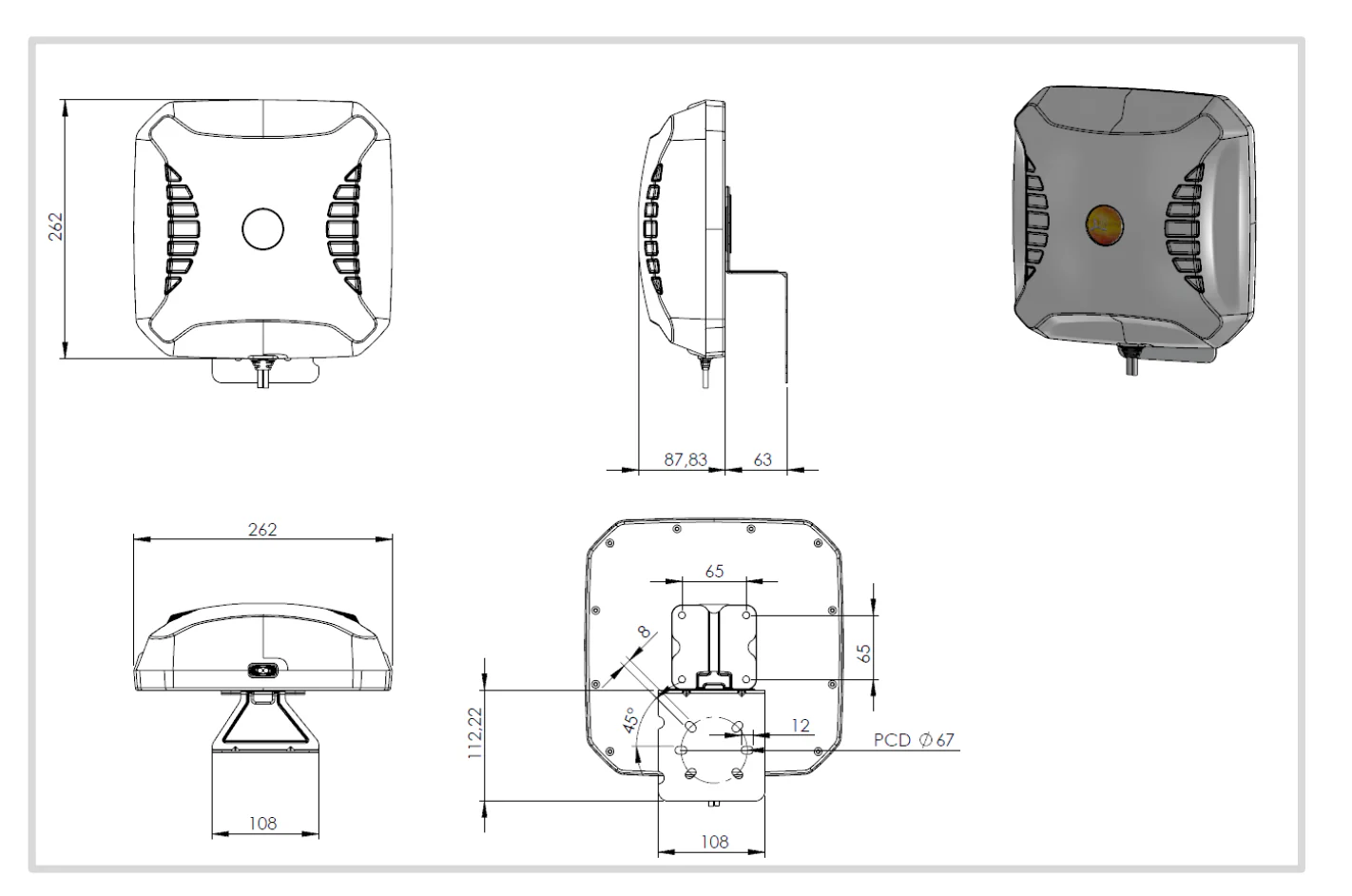 Poynting XPOL 5G Directional Antenna (Global) - Image 4